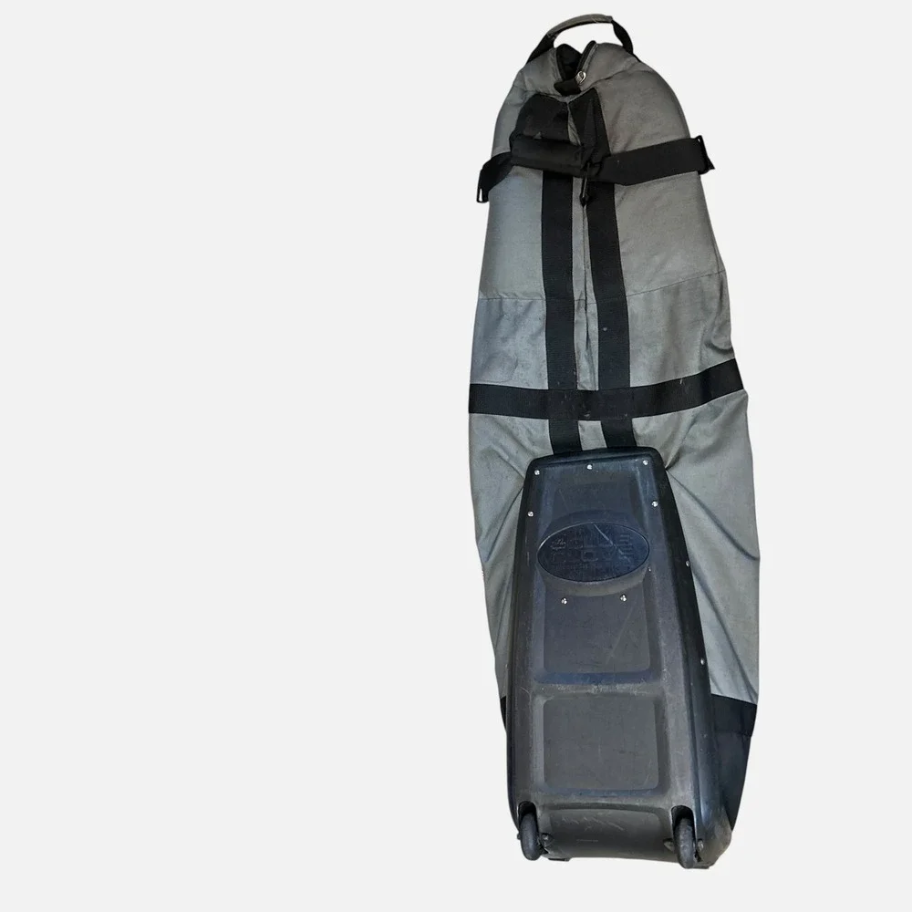 Club Glove Gorpcore Rolling Golf Travel Bag Large Cordura Sporty Grey